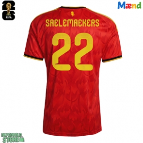 Belgien Alexis Saelemaekers #22 Replika Hjemmebanetrøje VM 2026 Kortærmet